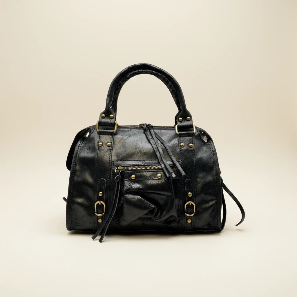 Capucine Medium Matte Leather Handbag