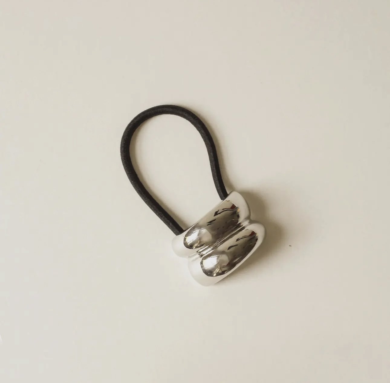 Mini Double Arch Metal Ponytail Hair Tie
